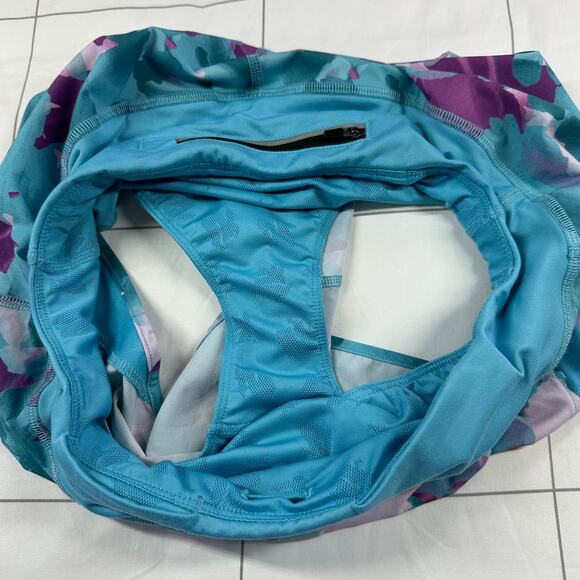 Rabbit Running Shorts Womens Small Blue Catch Me If You Can 2.5" Athletic Sport - Picture 7 of 12